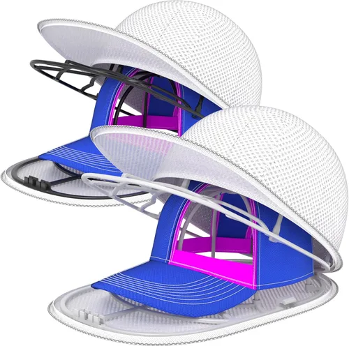 Vista 17 de Jaula Lavadora de Sombreros para Máquina Lavadora - Estante Limpiador de Gorras de Béisbol, Lavado de Gorras, Apto para Lavavajillas, Perfecto