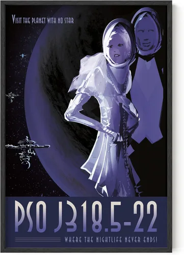 Vista 53 de HAUS AND HUES Arte de pared espacial – Pósteres espaciales vintage, póster JPL de la NASA, pósteres vintage de la NASA para paredes, arte de pared