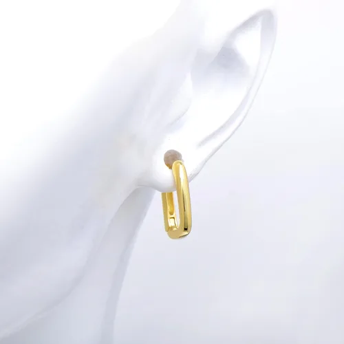 Vista 2 de Joseph Brothers Tiny Hoop Sterling Silver Huggie Earrings for Women