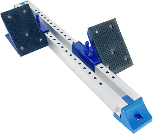 Vista 9 de Bloque de arranque multifunción, bloque de arranque escolar de atletismo, 6 ángulos ajustables Sprinter Track y Field Aluminio adecuado para pista