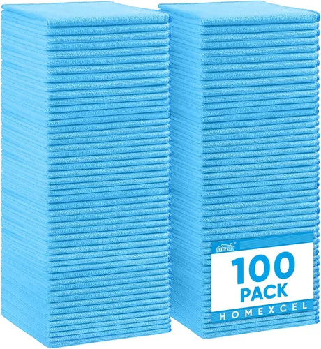 Vista 12 de HOMEXCEL Paño de limpieza de microfibra, toallas de microfibra de alta calidad para automóviles, sin pelusas, sin arañazos, altamente absorbente