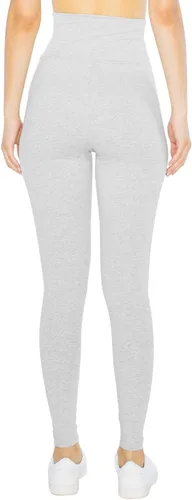 Vista 4 de American Apparel Leggings de cintura alta de jersey de algodón y elastano para mujer