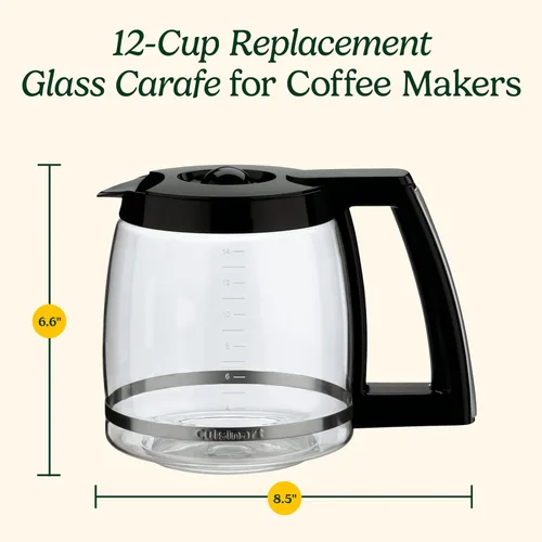 Vista 6 de Cuisinart - Jarra de repuesto de 14 tazas para cafetera, DCC-2200RC