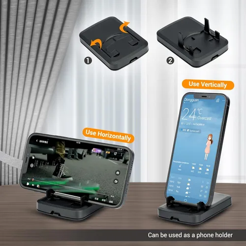 Vista 4 de Tarjeta de Cable Multifuncional Compacta con Cable USB-C de 22" y Kit de Adaptador USB A/Micro-USB/Lightning/OTG, Caja de Almacenamiento