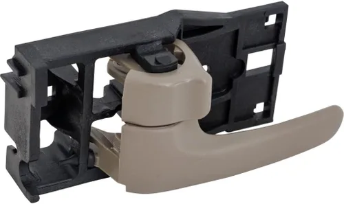 Vista 3 de Para Toyota Tundra 2004 2005 2006 Manija de puerta interior delantera o trasera, lado del conductor beige Con botón de bloqueo de puerta