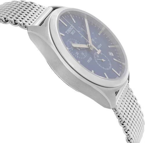 Vista 4 de Tissot Mens PR 100 Chronograph - T1014171104100 BlueSilver One