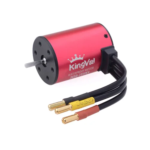 Vista 15 de KingVal Reemplazo 3660 1950KV Eje de motor sin escobillas impermeable 0.125 in compatible con 1/10 RC Car