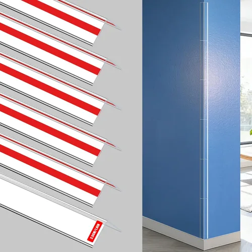 Vista 33 de Mini protectores de esquina autoadhesivos transparentes para pared, bonitos protectores de esquina y protector de bordes para marco de puerta