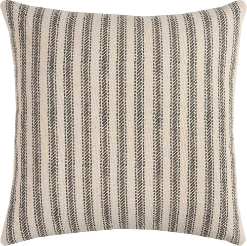 Vista 7 de Rizzy Home T11038 Almohada decorativa solo funda 20 x 20 pulgadas gris/neutro/marrón Gris/Neutral/Marrón
