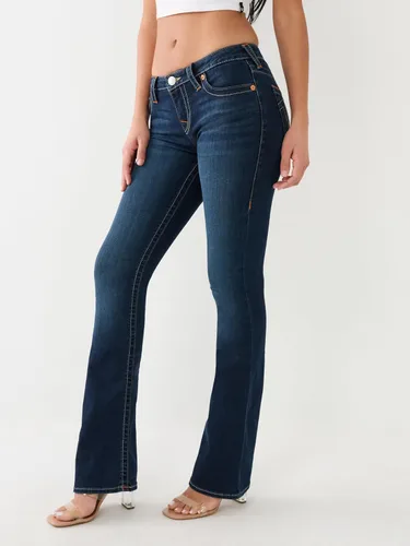 Vista 3 de True Religion Jeans Becca de tiro medio para mujer Indigo Upgrade