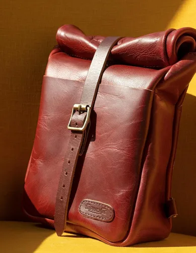Vista 2 de Trip Machine Company Leather Mini Pannier - Vintage Tan