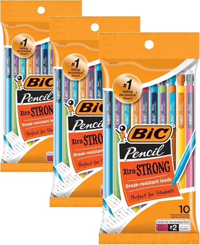 Vista 4 de BIC Xtra Sparkle - Lápiz mecánico, barril colorido, punta media (0.028 in), 10