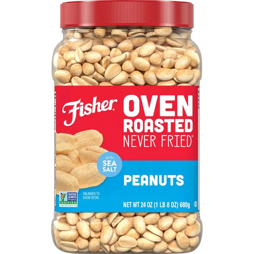 Vista 21 de FISHER Oven Roasted Never Fried - Mezcla de frutos secos asados al horno, nunca fritos