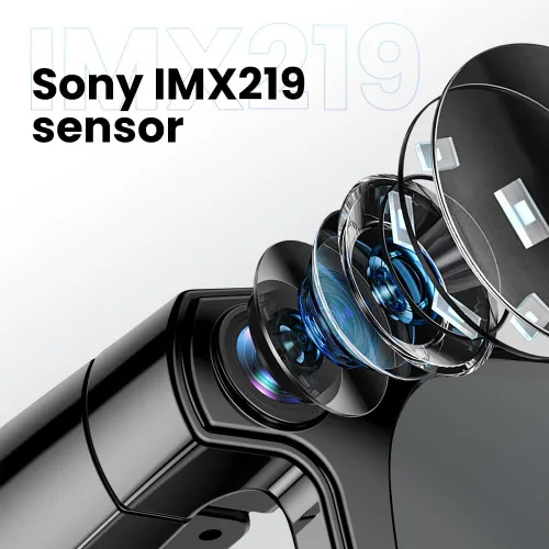 Vista 2 de Padmate Viewmate - Lentes inteligentes AI con cámara, grabación HD 1080P y control de voz, lentes de traducción Bluetooth con 164 idiomas