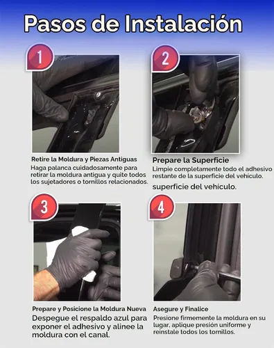 Vista 7 de Flecto Moldura de puerta, panel de moldura de puerta, lado del conductor (izquierdo), compatible con Ford Explorer 2011-2019, teclado de entrada sin