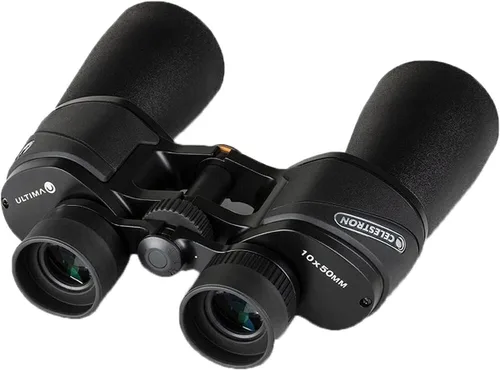 Vista 14 de Celestron 72252 Ultima - Binocular de prisma Porro de 8 x 42, lente totalmente multicapa, vidrio de prisma BaK-4, negro
