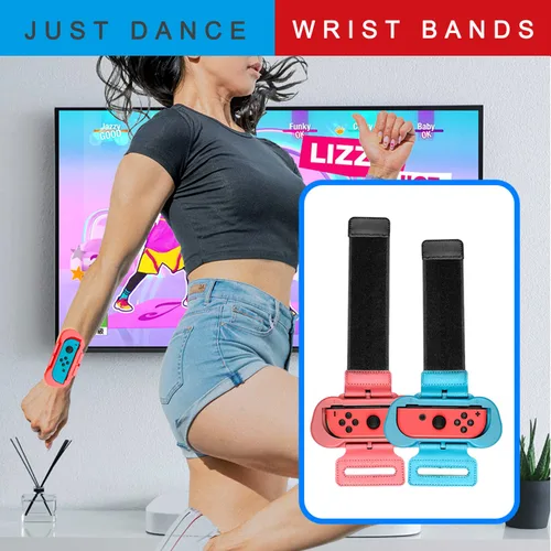 Vista 6 de Uxilep Switch Sports Accessories Bundle,10 in 1 Family Accessories Kit for Nintendo Switch Sports Games 2022Soccer Leg Straps,Mario Golf Clubs,Just