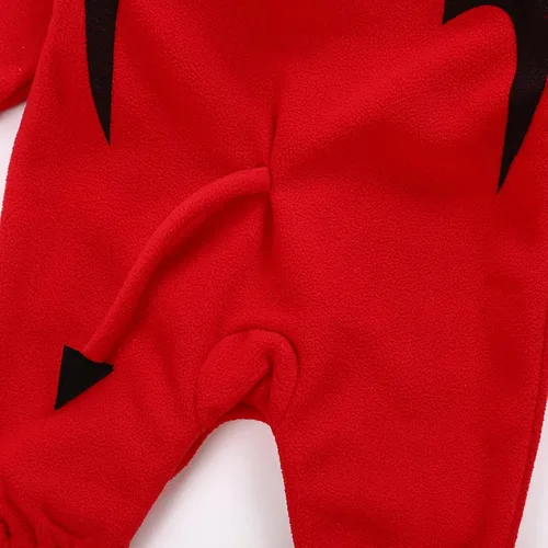 Vista 5 de Casual Tops Baby Clothing Halloween Warm Fleece Baby Newborn Fashion Winter Wear Children Girls Boys Jumpsuits