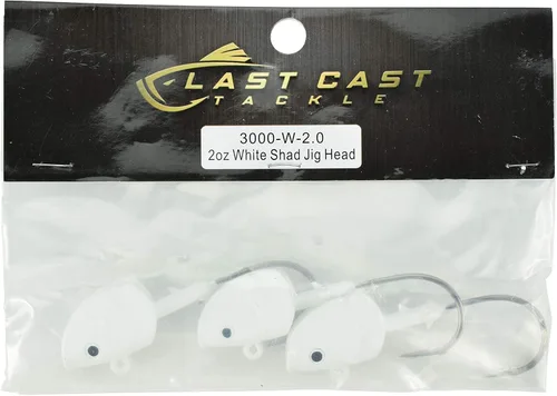 Vista 8 de Cabeza de plantilla de sábalo blanco de 2 oz - Paquete de 3