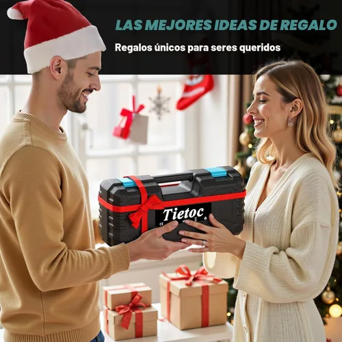 Vista 2 de Mini motosierra inalámbrica, portátil de 8 y 6 pulgadas, motosierra eléctrica portátil a batería, con 2 baterías y aceite automático, regalos