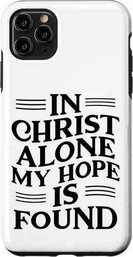 Vista 11 de iPhone 14 En Cristo Solo Mi Esperanza Se Encontró - Funda Inspiradora Cristiana