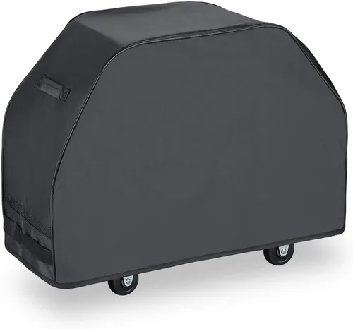 Vista 6 de Funda para parrilla de 32 pulgadas, resistente e impermeable, cubierta de parrilla de gas de 2 quemadores para Weber, Char-Broil, Brinkmann, 32