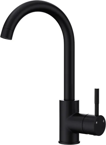 Vista 8 de Grifo de cocina Prep Wet - Pequeño para cocina, casa de campo, caravana, cámper, uso al aire libre, baño