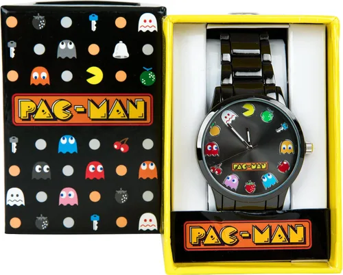 Vista 3 de Accutime Reloj analógico Pac-Man Power-Ups y fantasmas, Varios colores, Reloj