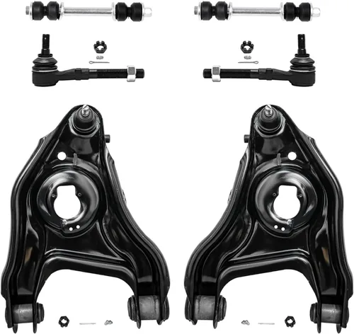 Vista 14 de Detroit Axle - Kit de brazos de control delantero para Chevy Silverado 1500 GMC Sierra 1500 GMC Sierra 1500 Avalanche Yukon Tahoe Escalade ESV EXT