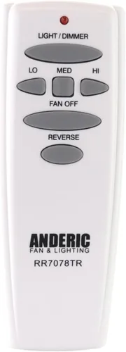 Vista 6 de Anderic RR7078TR - Ventilador de techo con mando a distancia para Hampton