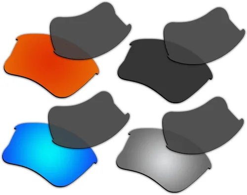 Vista 7 de 4par de lentes de repuesto para Oakley Flak Jacket XLJGafas de sol con polarizadas Pack P31