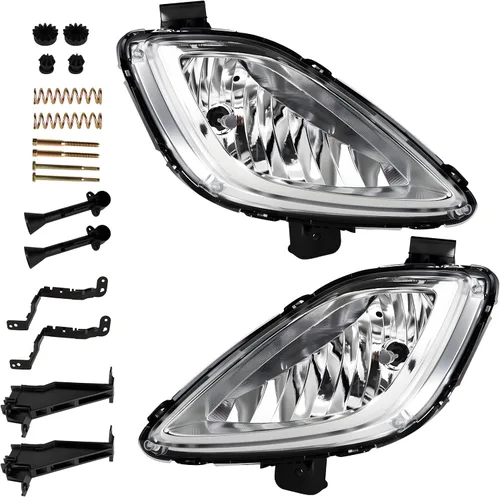 Vista 61 de Fog Lights Compatible With 2013 2014 2015 Ford Explorer Front Bumper Driving Lamp Assembly Clear Lens