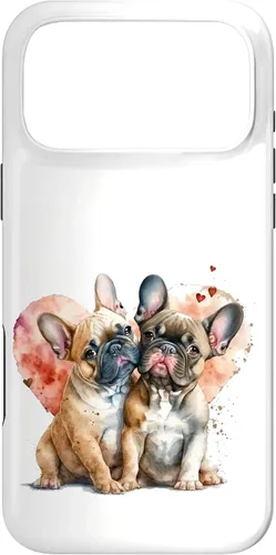 Vista 22 de Carcasa para iPhone 17, diseño de perro francés, diseño de bulldog francés