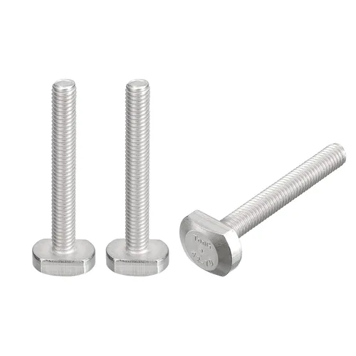 Vista 19 de uxcell Pernos de ranura en T, 5 piezas M5x16mm ranura en T Pernos deslizantes Pernos deslizantes 304 Tornillos en forma de T de acero inoxidable