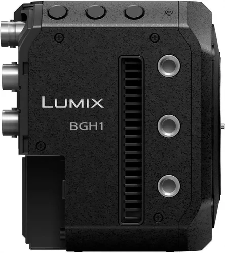Vista 3 de Panasonic LUMIX BGH1 Cinema 4K Box Cámara, Micro Cuatro Tercios con Livestreaming (DC-BGH1), Negro