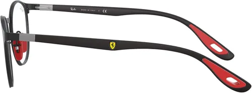 Vista 4 de Ray-Ban Rx6355m Scuderia Ferrari Collection Round Prescription Eyeglass Frames