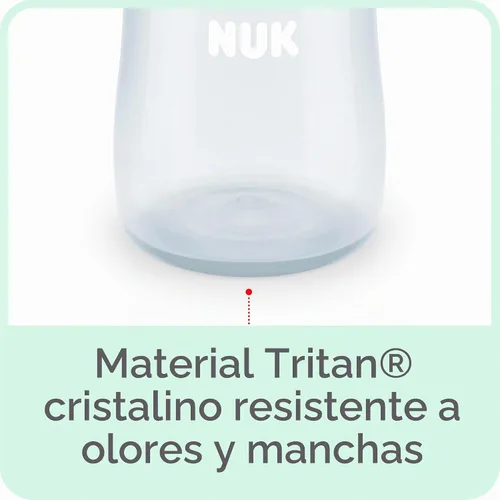 Vista 5 de NUK Taza grande Active Tritan Globos Azules