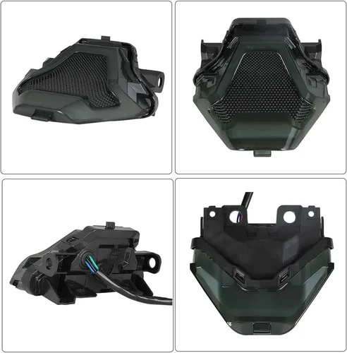 Vista 5 de Luz Trasera de Freno de Motocicleta con Señales de Giro LED de Reemplazo para Yamaha YZF R3 R25 Y15ZR MT07 FZ07 LC150