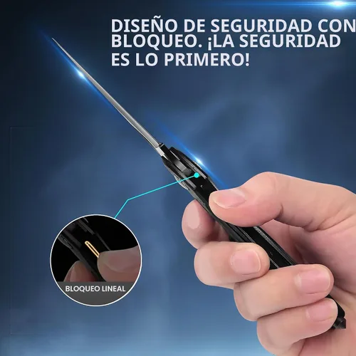 Vista 7 de Mosquetón multiherramienta con cuchillo de bolsillo, abrebotellas, rompevanas, destornilladores, equipo de supervivencia táctico EDC para acampar