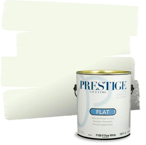 Vista 69 de PRESTIGE Pintura exterior e imprimación en uno, aventura, plano, 1 galón