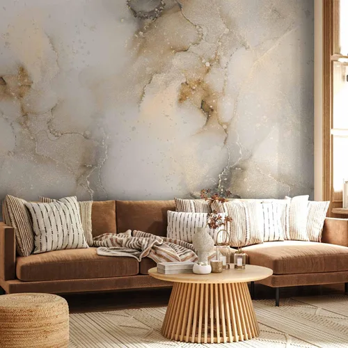 Vista 2 de artgeist Mural abstracto de 173 x 124 pulgadas - Papel tapiz autoadhesivo extraíble de gran tamaño para decoración de pared, diseño de impresión
