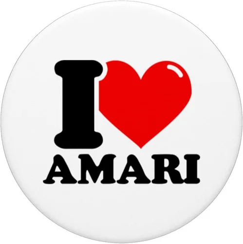 Vista 3 de I LOVE Amari PopSockets PopGrip intercambiables