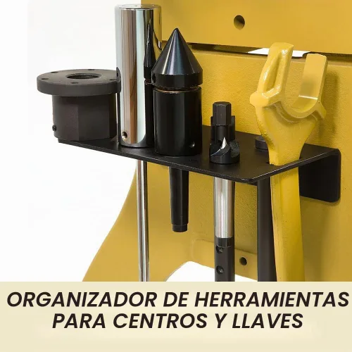 Vista 4 de Powermatic Torno de carpintería de velocidad variable de 20 x 20 pulgadas, máquina de torneado de madera reversible, 2 HP, 220 V 1 Ph (2020B)