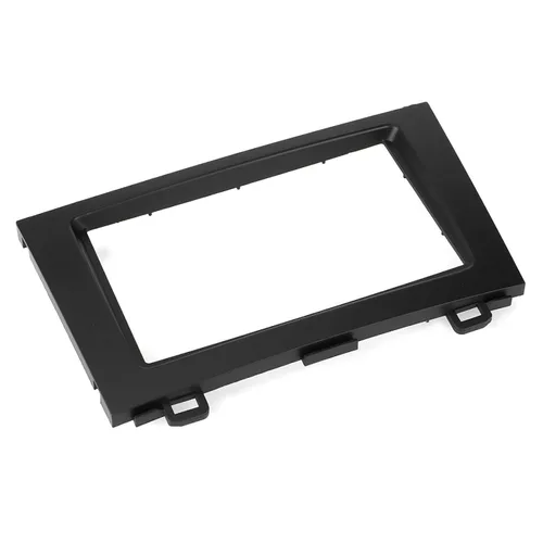 Vista 9 de Fydun Panel estéreo de audio, DVD de coche estéreo de audio fascia panel de tablero 2 Din Frame Trim Kit negro para CRV 07-10