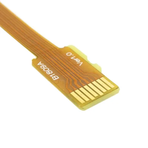 Vista 5 de chenyang Micro SD TF Kit de tarjeta de memoria TF macho a hembra Cable de extensión plano suave FPC 3.9 in