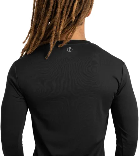 Vista 2 de Twillory Camisetas Henley de rendimiento para hombre