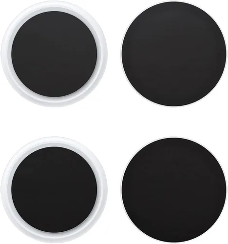 Vista 36 de SopiGuard Adhesivo para Apple AirTag Precision de borde a borde para panel trasero (negro cepillado)