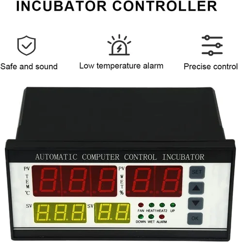 Vista 3 de Sistema de control automático para máquina de incubadora de huevos y máquina de control de temperatura y humedad (XM-18ZP)