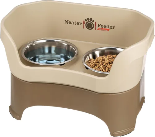 Vista 10 de Neater Pet Brands Neater Feeder Deluxe Cuencos para Perros Elevad os a Prueba de Derrames para Perros Pequeños Menos de 19 lbs, Fabricado en EE.UU.