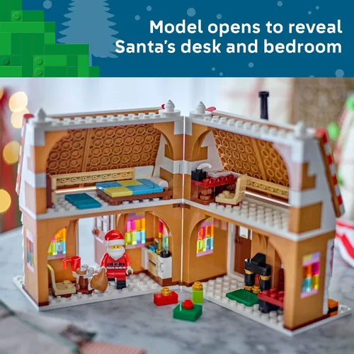 Vista 4 de LEGO Casa de pan de jengibre festiva 40809